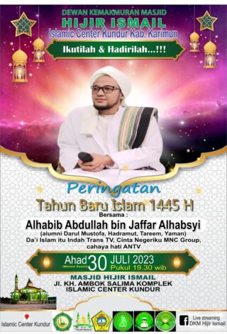 Safari Dakwah alhabib Abdullah bin jaffar alhabsyi di Kundur